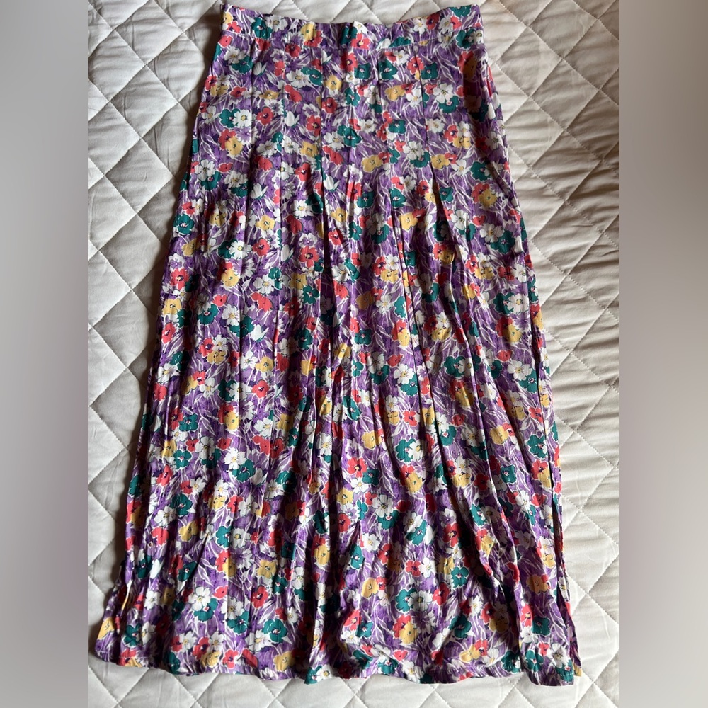 Faithfull the Brand Multicolor Floral Maxi Skirt